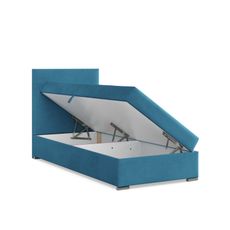 Čalúnená posteľ ZONZA 90x200 cm s pružinovým matracom