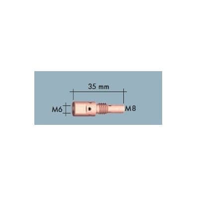 Mezikus MB 25 M8/M6 35 mm dlouhý