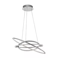 LED luster Livorno 60 Chrome