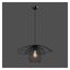 Čierne závesné svietidlo Squid Lighting Root, výška 123 cm