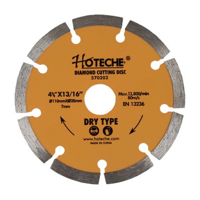 Diamantový rezný kotúč 110 mm, segmentový - HT570202