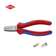 Lisovacie kliešte 145 mm Knipex 97 62 145 A - leštená hlava, viaczložkové puzdrá