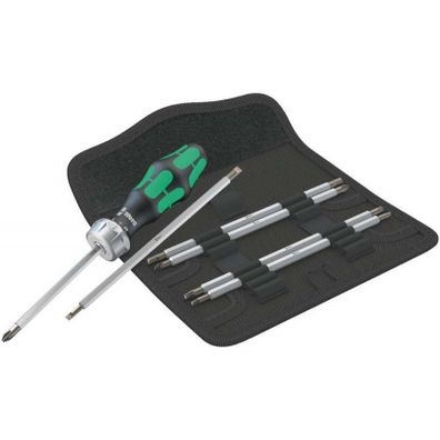 Wera 073665 Skrutkovač s račňou Kraftform Kompakt Vario RA SB (sada 7 ks)