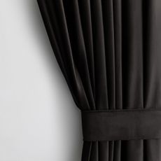 AmeliaHome Závěs Amelia Home Velvet černý, velikost 140x245