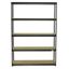Policový regál, 5 políc - 1200 x 410 x 1830 mm - AH007