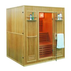 M-Spa - HARVIA - Suchá sauna so saunovou pecou,  pre 4 osoby 176 x 150 x 192cm