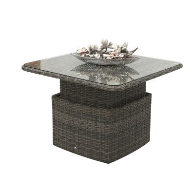 Deokork Ratanová modulová zostava BORNEO LUXURY pre 8 osôb (sivá)