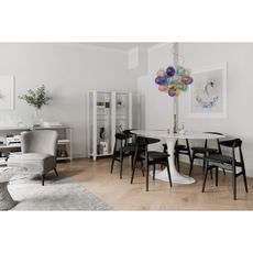 ByRydens 4200440-7000 - Luster na lanku GROSS 8xG9/4W/230V pestrofarebná