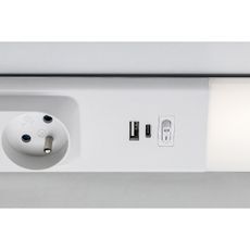 Rabalux 78042 - LED Podlinkové sv. so zás. BILAL E LED/18W/230V 4000K 60 cm biela