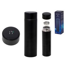 IKO Termoska smart LED 500ml - čierna