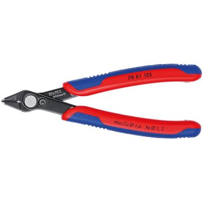 Bočné štiepacie kliešte Electronic Super Knips ® brunýrované 125 mm - 7881125