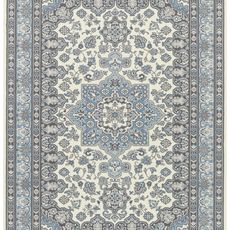 Nouristan - Hanse Home koberce Kusový koberec Mirkan 104442 Cream / Skyblue - 80x150 cm