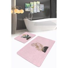 Ružové kúpeľňové predložky v súprave 2 ks 60x100 cm – Mila Home