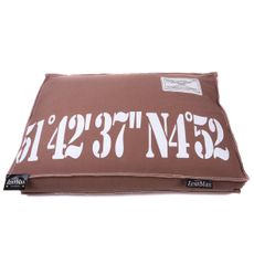 Luxusný poťah na pelech pre psa Lex & Max Number 120 x 80 cm | hnedý