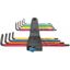 Wera 024470 Nástrčné kľúče Torx 967/9 TX XL Multicolour HF 1. Sada 9 dlhých kľúčov s funkciou držania