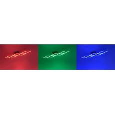 JUST LIGHT. 16266-55 -LED RGB Stm. stropné svietidlo LOLA WAVE LED/30W/230V + DO