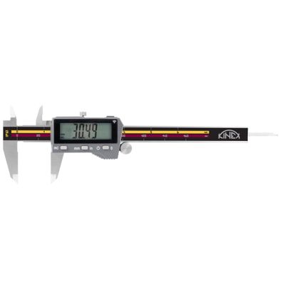 Digitálne posuvné merítko do vlhkého prostredia KINEX ICONIC Labo 150 mm, DIN 862, IP 67 - TOP QUALITY, Bluetooth