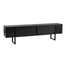 Televízny stolík Serenity Wood Black