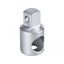 Adaptér, 3/8" F - 1/2" M, čtyřhran vnútorné 3/8?- vonkajšie 1/2?, 61CrV5