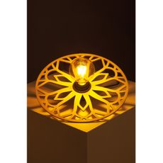 Luster na lanku FALCO 1xE27/60W/230V pr. 30 cm béžová
