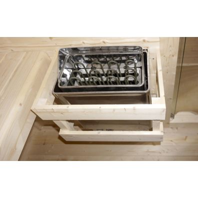 Vonkajšia sauna RAUMA pre 4-5 osôb 460x230x219,5 cm