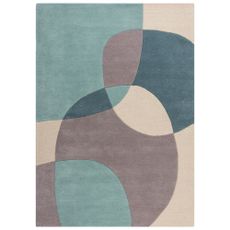 Flair Rugs koberce Kusový koberec Radiance Glow Blue - 160x230 cm