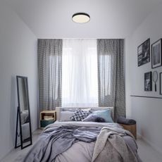 Briloner 7073-415 - LED Stropné svietidlo STAR SKY LED/16W/230V pr. 21 cm čierna