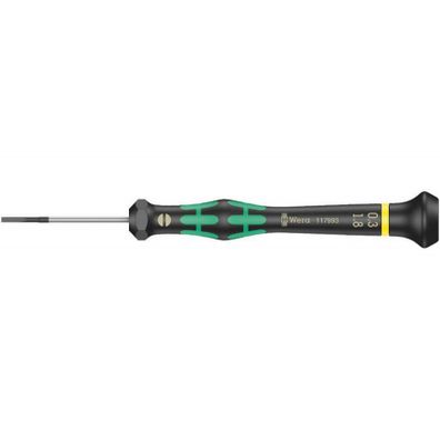 Wera 117993 Plochý skrutkovač 0,3x1,8x40 mm na použitie v elektronike Kraftform Micro typ 2035