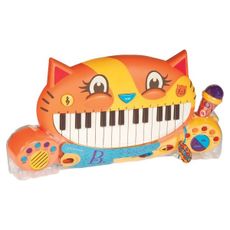 B-Toys - Detské piano s mikrofónom Kočka 4xAA