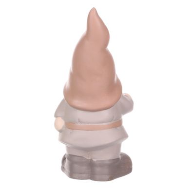 Keramický trpaslík Pixie, ružová, 20,5 x 9 x 9 cm