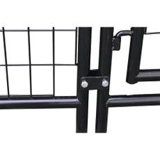 KONDELA Dogny Typ 6 voliéra pre psa 135x260x116 cm tmavozelená / antracit