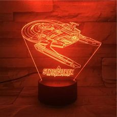 3Dmix 3DL-DFS012 – 3D LED nočná lampa - Star Trek (Aroma)