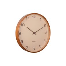 Karlsson 5993SB dizajnové nástenné hodiny béžová, pr. 40 cm