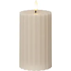 LED sviečka (výška 15 cm) Flamme Stripe – Star Trading