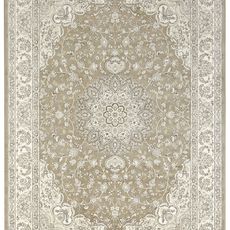 Nouristan - Hanse Home koberce AKCIA: 95x140 cm Kusový koberec Naveh 104380 Olivgreen / Grey - 140x95 cm