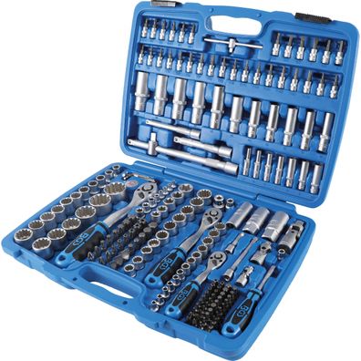 Gola sada"Gear Lock" | 6,3 mm (1/4")/10 mm (3/8")/12,5 mm (1/2") | 192dielna, BGS 2247