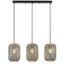 Rabalux 72093 - Luster na lanku ADALLA 3xE27/40W/230V ratan