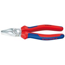 Kombinované kliešte 140 mm. KNIPEX 03 05 140 - chrómované, viaczložkové objímky