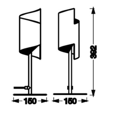 Ledvance - LED Stmievateľná stolná lampa SMART+ DECOR TWIST LED/12W/230V Wi-Fi