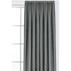 Sivý zamatový dimout záves 400x300 cm Velto – Filumi