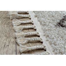 Dywany Łuszczów , Kusový koberec Berber Asila B5970 cream and brown, 180x270, béžová, obývacia izba