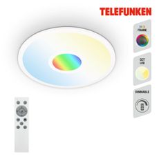 Telefunken 319306TF - LED RGBW Stmievateľné svietidlo LED/22W/230V + DO