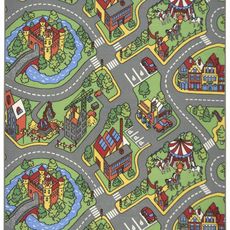 Vopi koberce Detský kusový koberec Hravé mesto - 140x200 cm