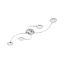 Briloner 3660-048 - LED Stmievateľný prisadený luster CIRCOLARE 4x LED/5W/230V