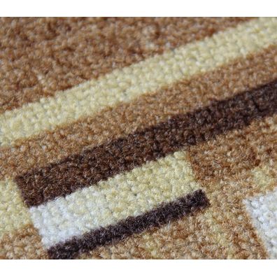 Associated Weavers , Protišmykový behúň na mieru Bombay 33, šíre 67 cm, hnedá, chodba / predsieň