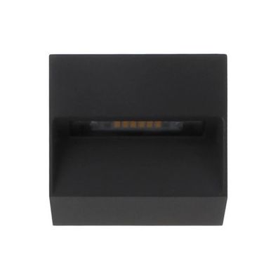 LED2 - LED Vonkajšie nástenné svietidlo STEP ON LED/3W/230V antracit  IP54
