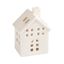 Retlux - Porcelánový domček na sviečku 10 cm biela