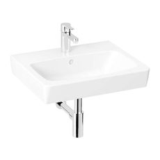 Jika Lyra plus - Umývadlo, 55x45 cm, s prepadom, s otvorom na batériu, biela H8103810001041