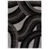 Flair Rugs koberce Kusový koberec Indulgence Velvet Carved Grey/Black - 160x230 cm