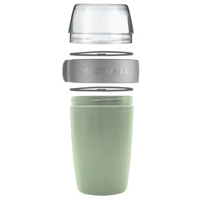 Westmark Dvojdielna dóza na desiatu, 700 ml, mätovo zelená